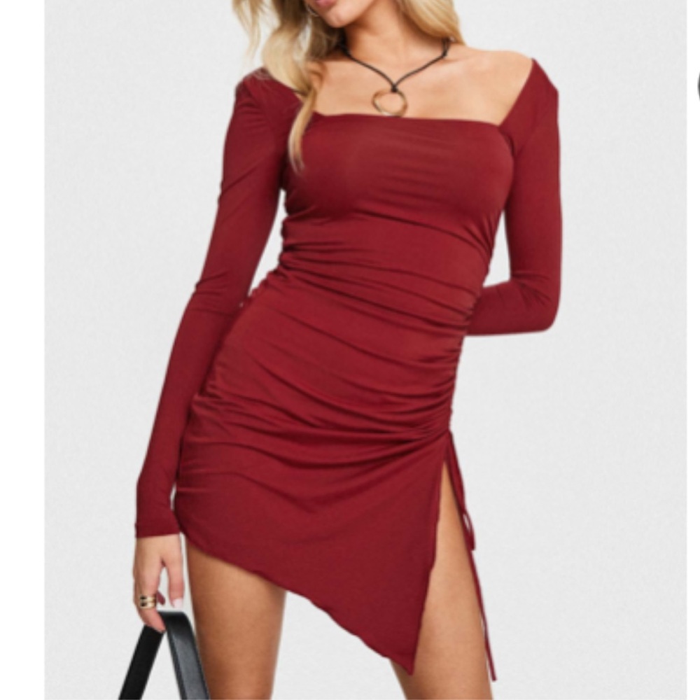 Princess Polly Long Sleeve Mini Dress